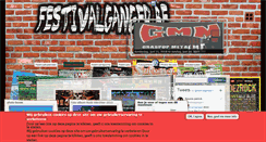 Desktop Screenshot of festivalganger.be